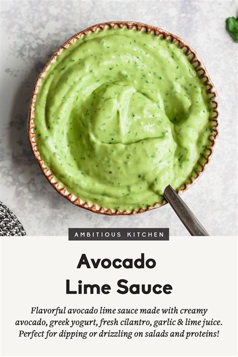 avocado-lime-sauce-ambitious-kitchen image