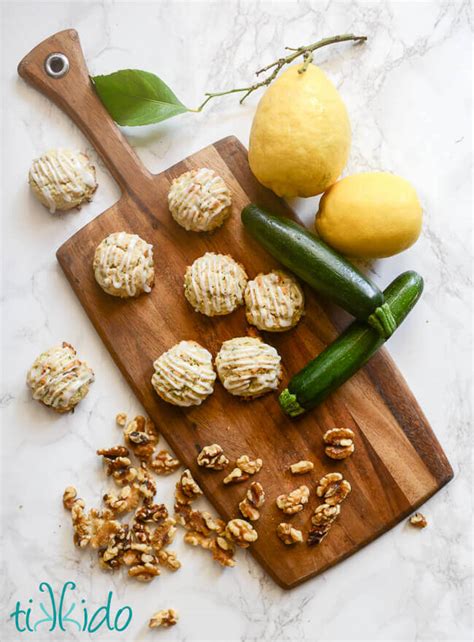 zucchini-cookies-with-lemon-glaze-tikkidocom image