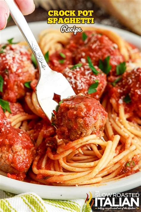crock-pot-spaghetti-the-slow-roasted-italian image