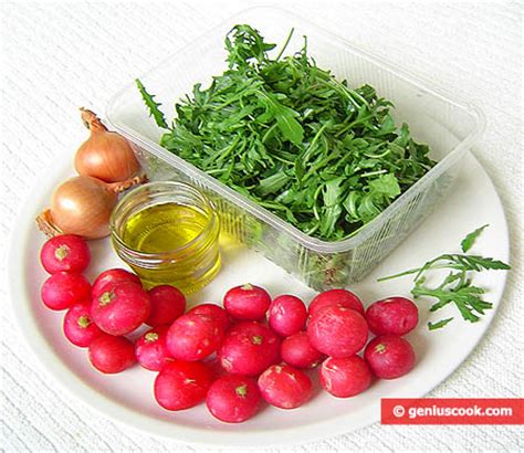 radish-and-arugula-salad-recipe-genius-cook image