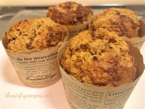 airfry-maple-brown-sugar-oatmeal-muffins image
