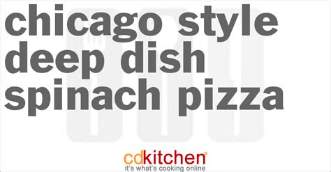 chicago-style-deep-dish-spinach-pizza image