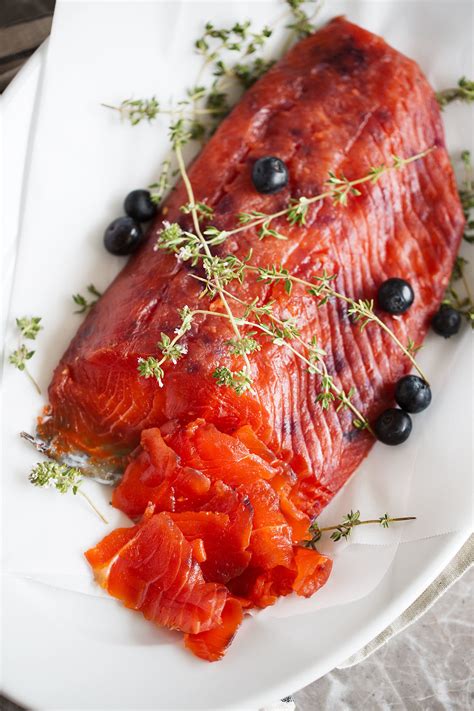 blueberry-cured-salmon-gravlax-cooking-with-cocktail image