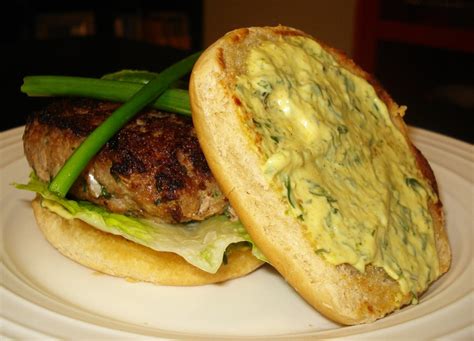 thai-style-turkey-burgers-with-curry-mayonnaise image