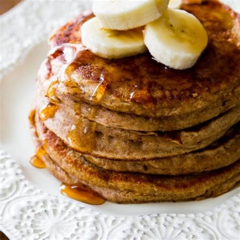 healthy-whole-wheat-banana-pancakes-sallys-baking image