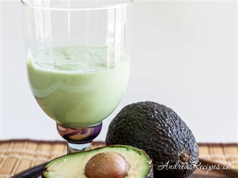 avocado-smoothie-with-soy-milk-andrea-meyers image