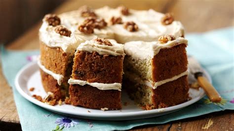 coffee-and-walnut-cake-recipe-bbc-food image