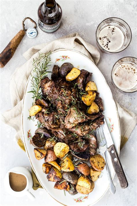 slow-cooked-beer-braised-lamb-shoulder-foodness image