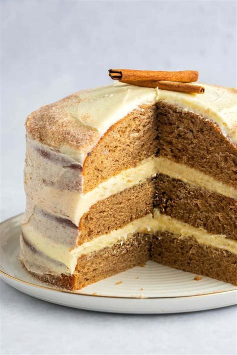 snickerdoodle-cake-recipe-no-eggs-or-dairy-needed image