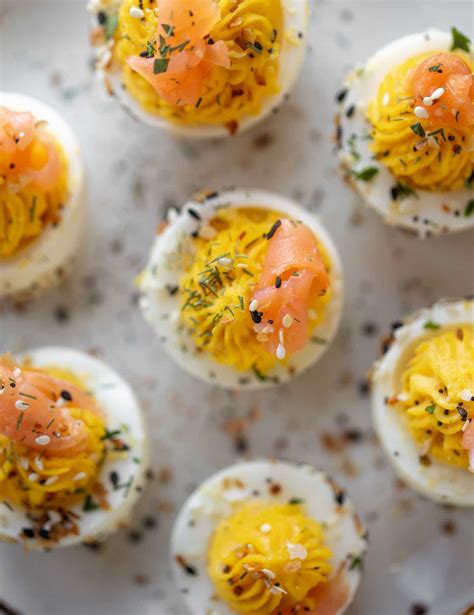 everything-smoked-salmon-deviled-eggs-how-sweet image