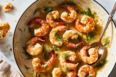 speedy-shrimp-with-horseradish-butter-recipe-food52 image
