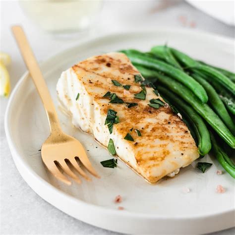 easy-pan-seared-halibut-recipe-lively-table image