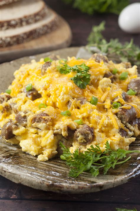 sausage-egg-and-cheese-scramble-wishes-and-dishes image
