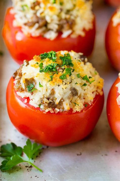 stuffed-tomatoes-dinner-at-the-zoo image