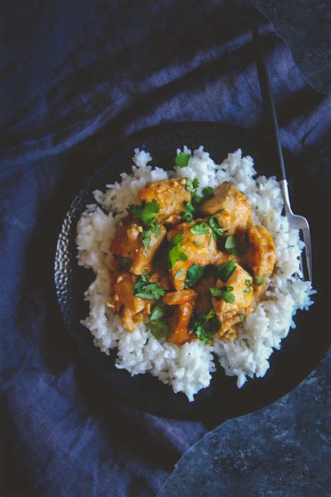 20-minute-spicy-baked-peanut-ginger-chicken image