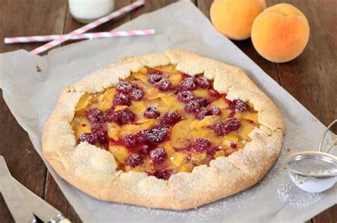 peach-and-raspberry-rustic-tart-butter-baking image