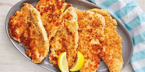 how-to-make-best-parmesan-chicken-cutlets-recipe-delish image