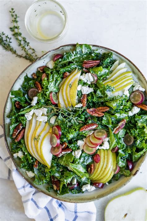 autumn-pear-salad-feelgoodfoodie image
