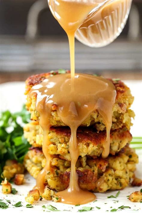 leftover-stuffing-cakes-thanksgiving-leftovers image