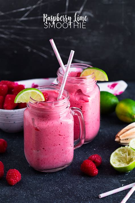 raspberry-lime-smoothie-annies-noms image