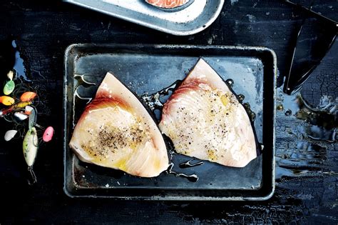 swordfish-steaks-with-olive-gremolata-recipe-bon-apptit image
