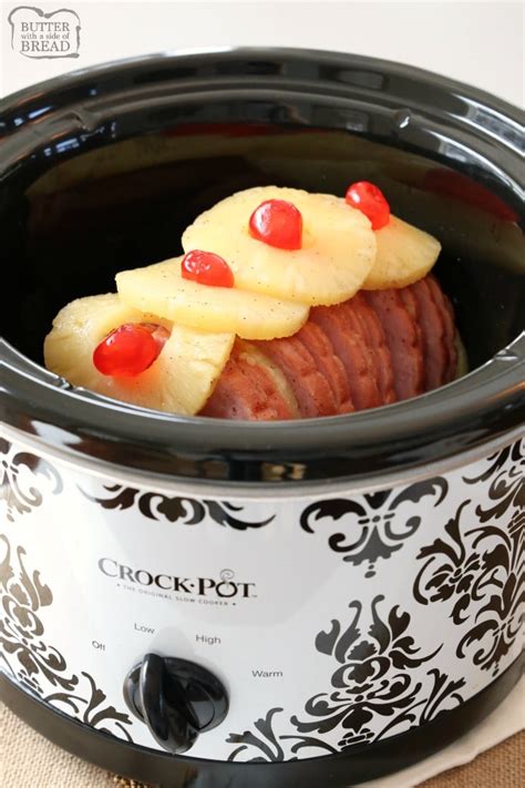 crock-pot-ham-butter-with-a-side-of-bread image