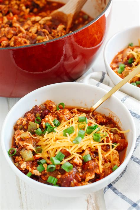 the-best-turkey-chili-youll-ever-taste-eat-yourself-skinny image