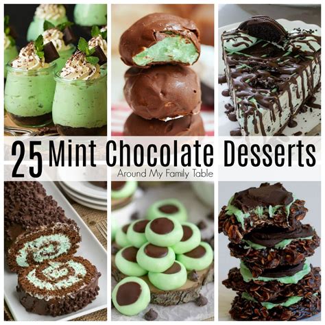 25-chocolate-mint-dessert-recipes-around-my-family image