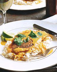 red-snapper-on-rice-with-red-curry-carrot-sauce image