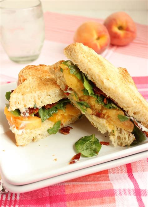 bacon-lettuce-and-peach-sandwich-with-basil-mayo image