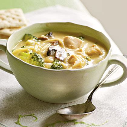 broccoli-and-chicken-noodle-soup-recipe-myrecipes image