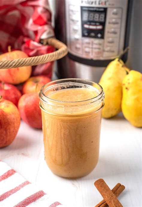 sugar-free-applesauce-with-pears-instant-pot image