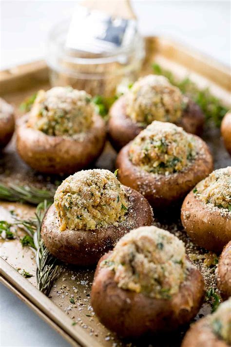 stuffed-mushrooms-recipe-with-italian-sausage-jessica image