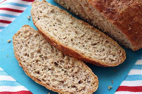 cracked-wheat-no-knead-bread-healthy-bread-jenny image