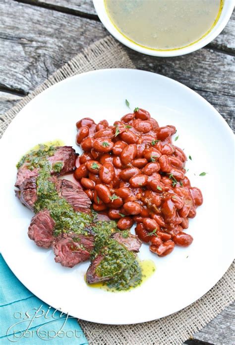 hanger-steak-with-chimichurri-sauce-a-spicy image