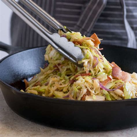 bacon-and-cabbage-recipe-food-wine image