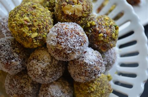 date-nut-balls-rolled-in-coconut-or-pistachio-yvonne image