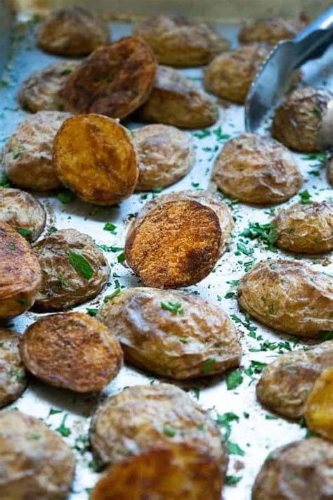 crispy-oven-roasted-baby-yukon-potatoes-the image