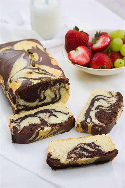 easiest-marble-pound-cake-recipe-rich-loaf-cake image
