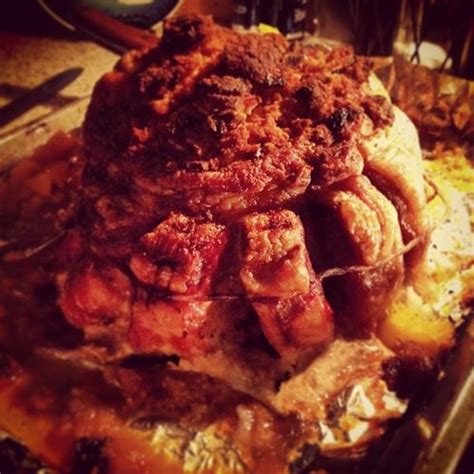 boneless-crown-roast-of-pork-with-cranberry-apple-stuffing image