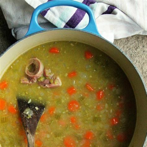 ham-hock-and-split-pea-soup-recipe-ian-knauer-food image