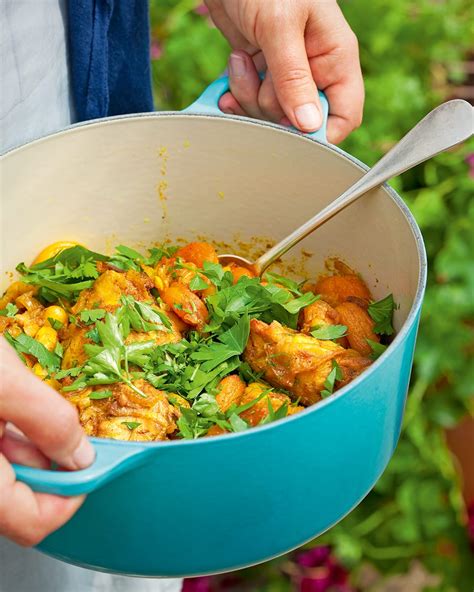 chicken-tagine-with-almonds-and-apricots image