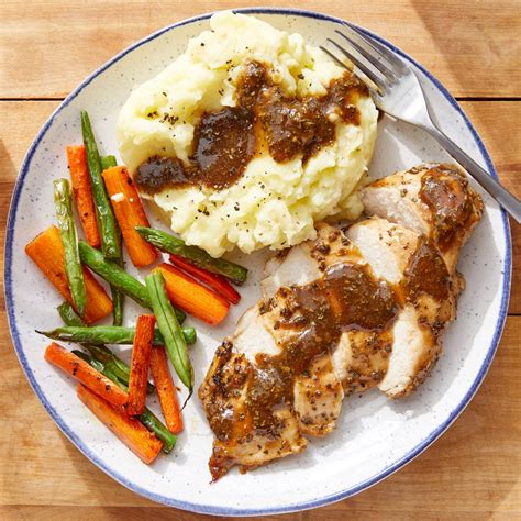 balsamic-baked-chicken-mashed-potatoes-blue-apron image