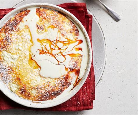 polenta-pudding-recipe-with-honey-and-ricotta image