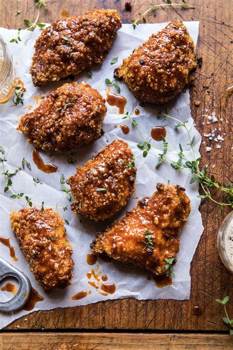 oven-fried-southern-hot-honey-chicken-half-baked image