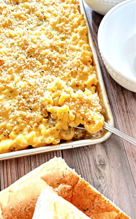 best-sheet-pan-macaroni-and-cheese-recipe-parade image