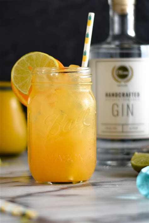 tropical-fruit-gin-punch-thyme-love image