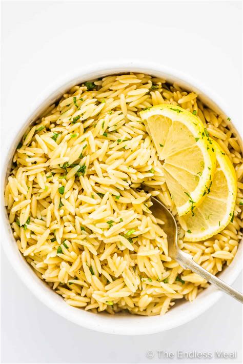 lemon-butter-orzo-the-endless-meal image
