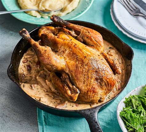roast-guinea-fowl-recipe-olivemagazine image