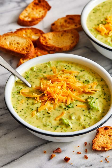 broccoli-cheddar-soup-damn-delicious image